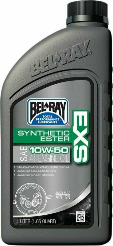 Óleo do motor Bel-Ray EXS Synthetic Ester 4T 10W-50 1L Óleo do motor
