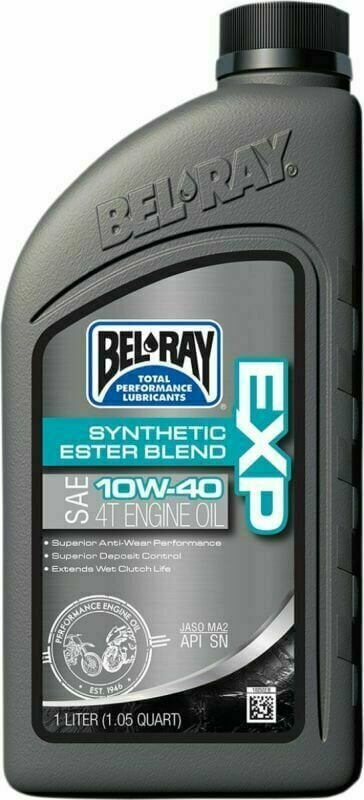 Motorolie Bel-Ray EXP Synthetic Ester Blend 4T 10W-40 1L Motorolie