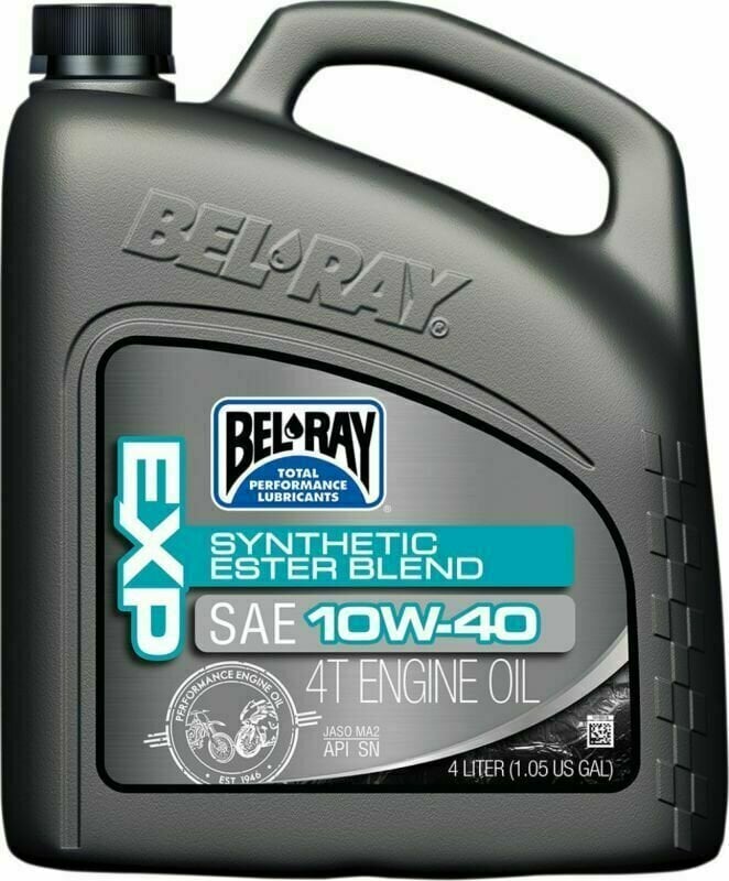 Motorno olje Bel-Ray EXP Synthetic Ester Blend 4T 10W-40 4L Motorno olje