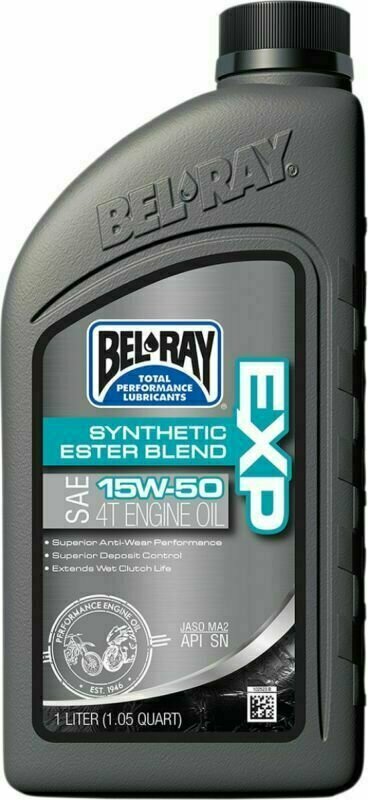 Motorový olej Bel-Ray EXP Synthetic Ester Blend 4T 15W-50 1L Motorový olej