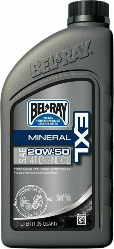 Motorno ulje Bel-Ray EXL Mineral 4T 20W-50 1L Motorno ulje