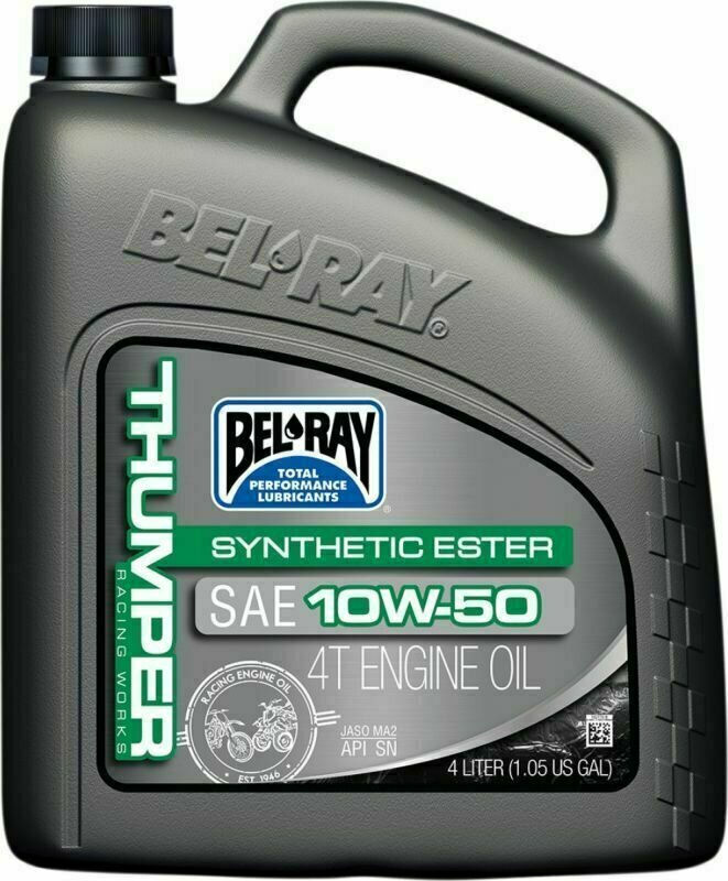 Engine Oil Bel-Ray Thumper Racing Works Synthetic Ester 4T 10W-50 4L Engine Oil