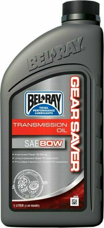 Huile de transmission Bel-Ray Gear Saver 80W 1L Huile de transmission