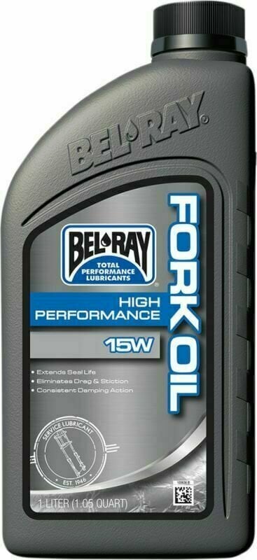 Hydrauliöljy Bel-Ray High Performance Fork Oil 15W 1L Hydrauliöljy