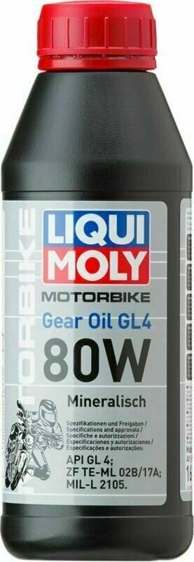 Трансмисионно масло Liqui Moly 1617 Motorbike (GL4) 80W 500ml Трансмисионно масло