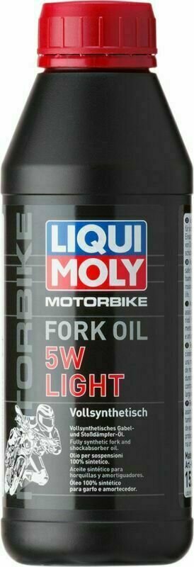 Hydrauliöljy Liqui Moly 1523 Motorbike Fork Oil 5W Light 500ml Hydrauliöljy