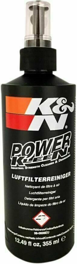 Tisztító K&N Power Kleen Air Filter Cleaner 355ml Tisztító