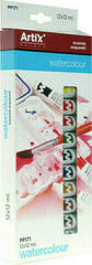 Culoare acuarelă Madrid Papel PP171 Set de vopsele acuarela 12 x 12 ml
