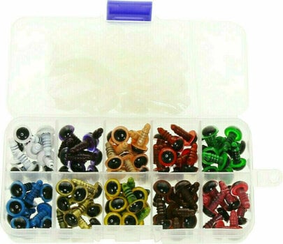 Eyes and Noses for Toys Naše Galantérie Set of Eyes 10 mm 50 pcs - 1
