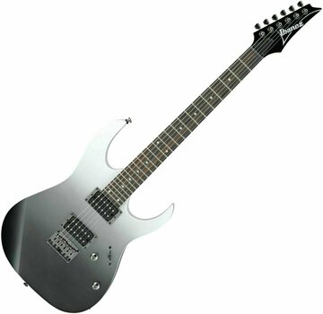 Elektrische gitaar Ibanez RG421-PFM Pearl Black Fade Metallic - 1