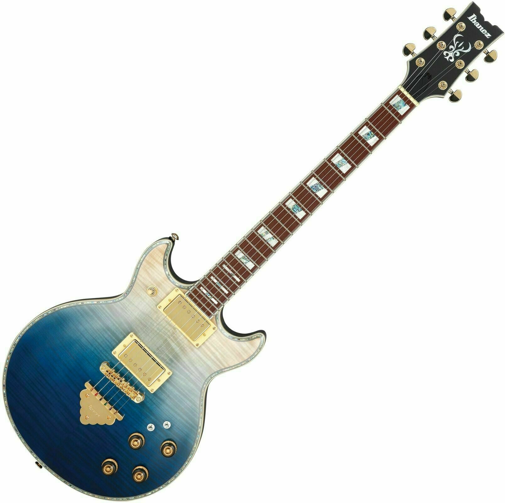 Elektrische gitaar Ibanez AR420-TBG Transparent Blue Gradation (Zo goed als nieuw)
