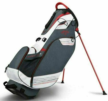 Borsa da golf Stand Bag Callaway Hyper Lite 3 Titanium/White/Red Stand Bag 2018 - 1