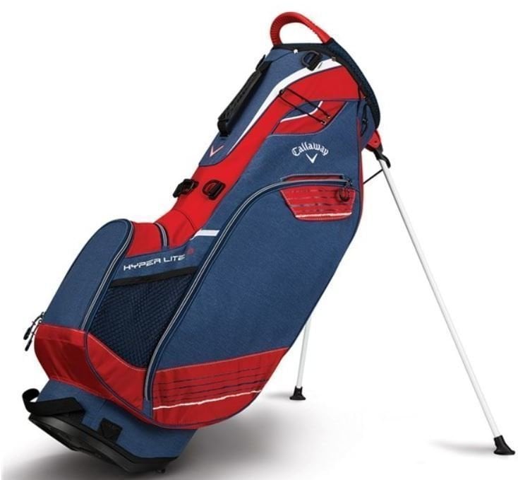 Golfbag Callaway Hyper Lite 3 Navy/Red/White Stand Bag 2018