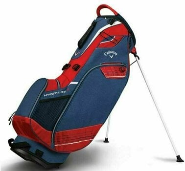 Stand Bag Callaway Hyper Lite 3 Navy/Red/White Stand Bag 2018 - 1