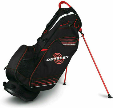 Geanta pentru golf Callaway Hyper Lite 3 Black/Red Stand Bag 2018 - 1