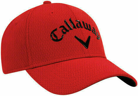 Mütze Callaway Adjustable Cap Red/Black 2017 - 1