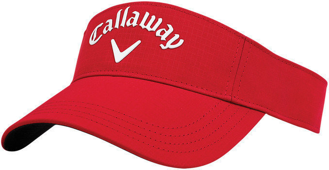 Golfvisier Callaway Visor Adjustable Red/White 2018