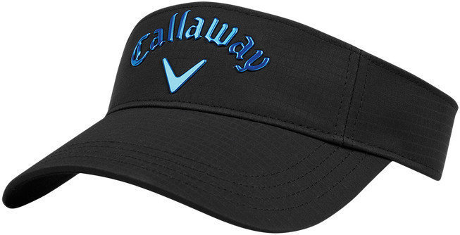 Kapa za golf Callaway Visor Adjustable Black/Blue 2018