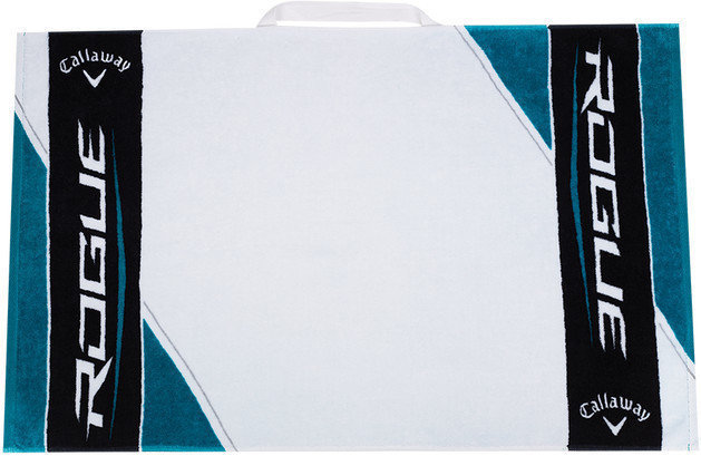 Uterák Callaway Rogue 30x20 Golf Towel - Black/White