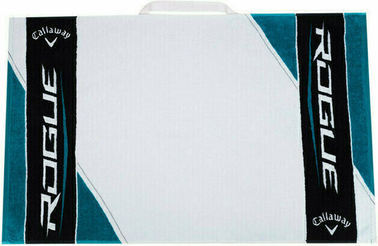 Håndklæde Callaway Rogue 30x20 Golf Towel - Black/White - 1