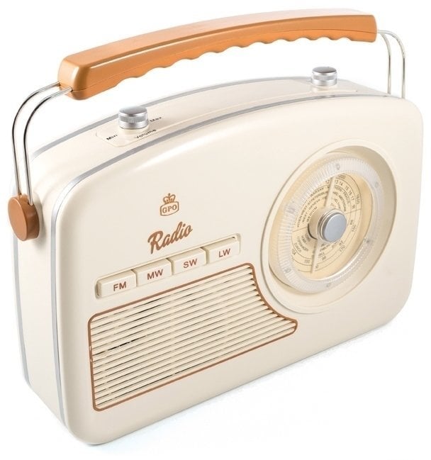 Ретро радио GPO Retro Rydell Nostalgic DAB Cream