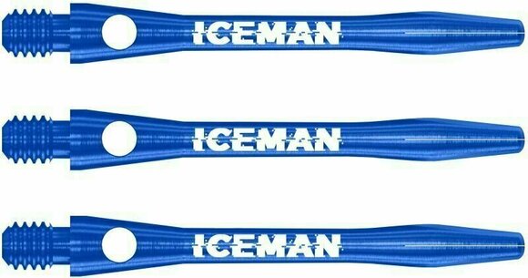Nasadki do darta Red Dragon Gerwyn Price Iceman Aluminium Blue Short Shafts Blue 3,6 cm Nasadki do darta - 1