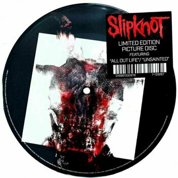 Vinyl Record Slipknot - All Out Life / Unsainted (RSD) (Picture Disc) (LP) - 1