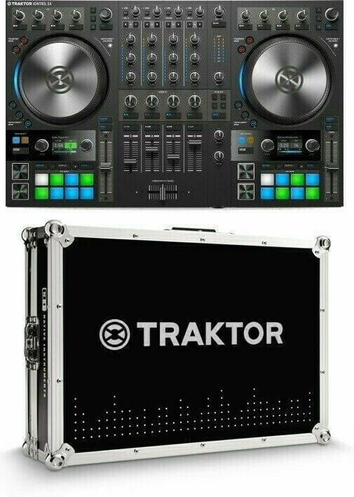 DJ konzolok Native Instruments Traktor Kontrol S4 MK3 SET2 DJ konzolok