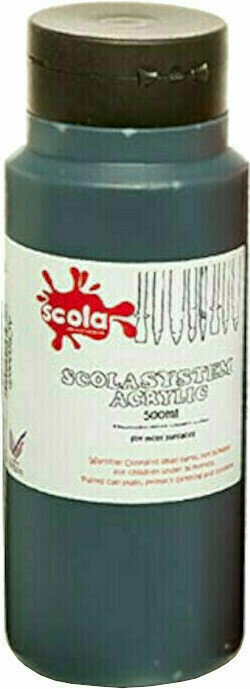 Akrylová farba Scola ACRS500-38 Akrylová farba Black 500 ml 1 ks