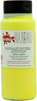 Acrylic Paint Scola Acrylic Paint Acrylic Paint Lemon 500 ml 1 pc - 1