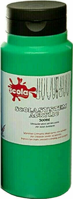 Akrylmaling Scola Akrylmaling 500 ml Mid Green