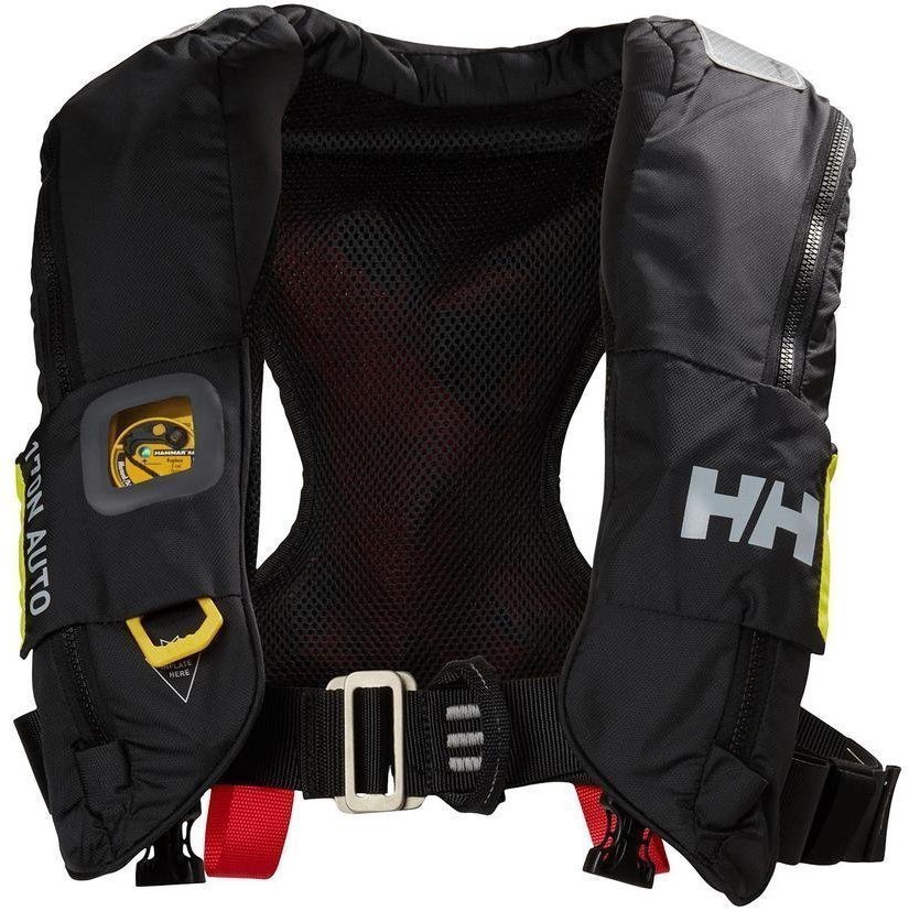 Automatic Life Jacket Helly Hansen SailSafe Inflatable Race Ebony