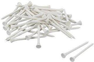 Golfové týčka Longridge 69mm (1000Pcs) Wooden White Golfové týčka