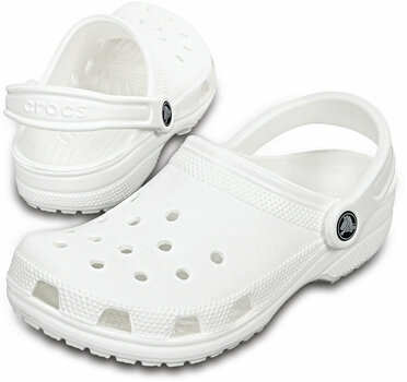 Unisex cipele za jedrenje Crocs Classic Clog White 39-40 - 1