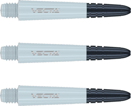 Násadky na šipky Winmau Vecta Short Shaft White 3,4 cm Násadky na šipky - 1