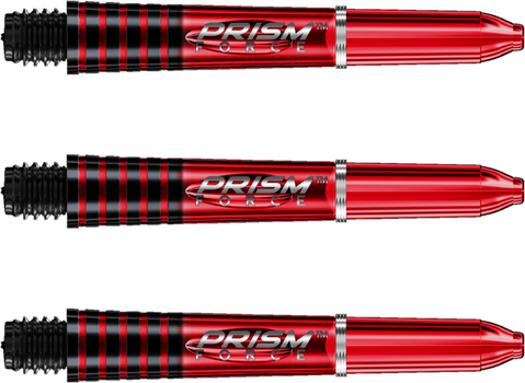 Darts szár Winmau Prism Force Red 3,4 cm Darts szár - 1