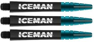 Násadky na šípky Red Dragon Gerwyn Price World Champion Nitro IonicMedium Black Shafts Black 4,2 cm Násadky na šípky
