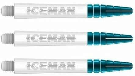 Corpo della freccetta Red Dragon Gerwyn Price World Champion Nitro Ionic White Short Shafts White 3,6 cm Corpo della freccetta