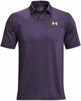 Tricou polo Under Armour UA Performance Printed Twilight Purple L Tricou polo - 1