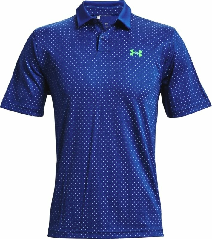Tricou polo Under Armour UA Performance Printed Royal 2XL Tricou polo