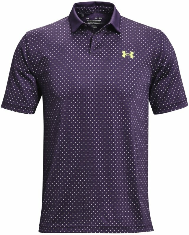 Tricou polo Under Armour UA Performance Printed Twilight Purple XS Tricou polo