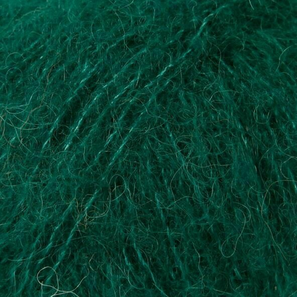 Fil à tricoter Drops Brushed Alpaca Silk 11 Forest Green