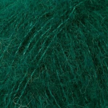Pletací příze Drops Brushed Alpaca Silk 11 Forest Green - 1