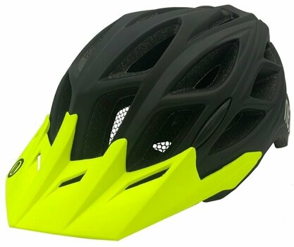Kask rowerowy Neon HID Black/Yellow Fluo S/M Kask rowerowy - 1