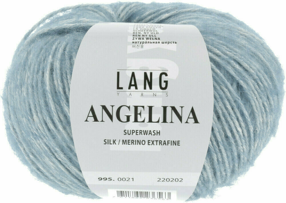 Kudumislõng Lang Yarns Angelina 0021 Light Blue Kudumislõng