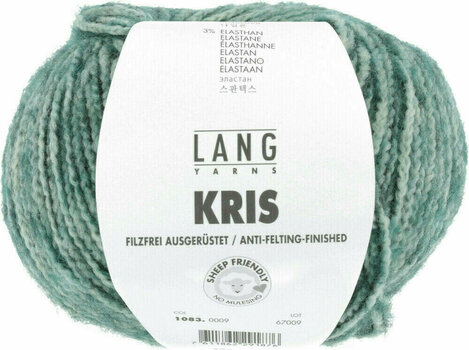 Fil à tricoter Lang Yarns Kris 0009 Mint/Tanne Fil à tricoter - 1