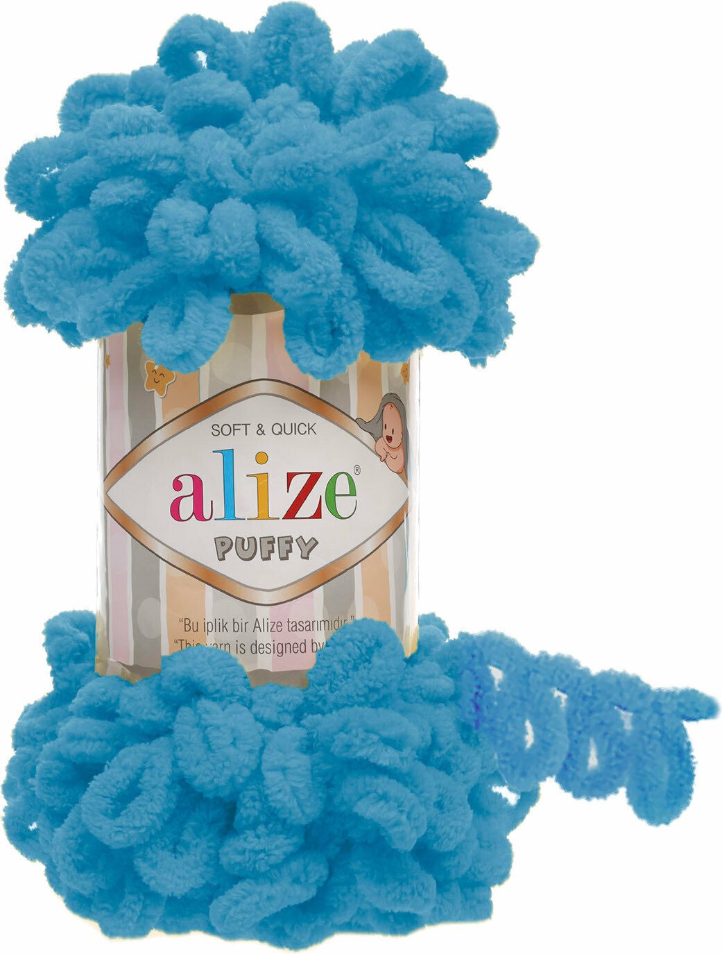 Pletací příze Alize Puffy 0016 Pletací příze