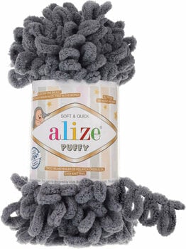 Fios para tricotar Alize Puffy 0087 - 1