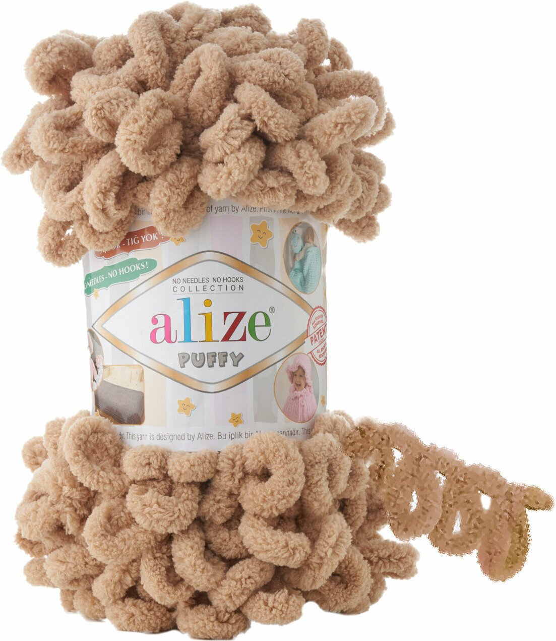 Fil à tricoter Alize Puffy 0262