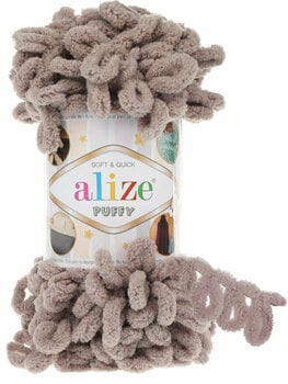Fios para tricotar Alize Puffy 0268 - 1